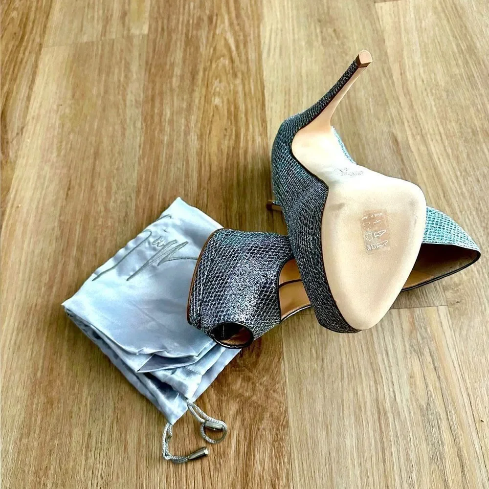 Giuseppe Zanotti platform heels gorgeous and a statement piece.